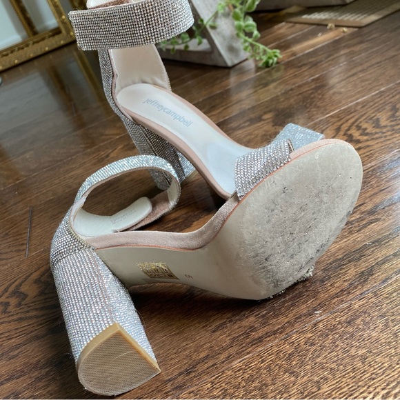 JEFFREY CAMPBELL DIAMOND SHOES - Picture 4 of 4